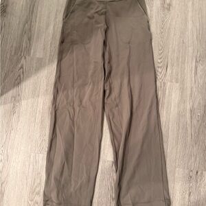 Lululemon Athletica Green Wide Leg Leggings